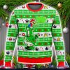 Mario Smoking 3D Sweater Christmas Gift Ugly Christmas Sweater Xmas Gift Ideas