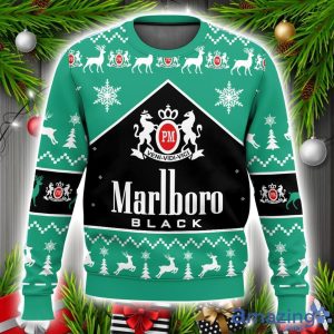 Marlboro Black Methol Ugly Christmas Sweater Product Photo 1