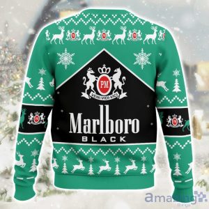 Marlboro Black Methol Ugly Christmas Sweater For Men Women Product Photo 2