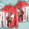 Mcdonald Logo Baby Groot Hoodie 3D All Over Print Gift For Men And Women