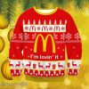 Mcdonald’s Christmas Ugly Sweater  Gift For Men And Women