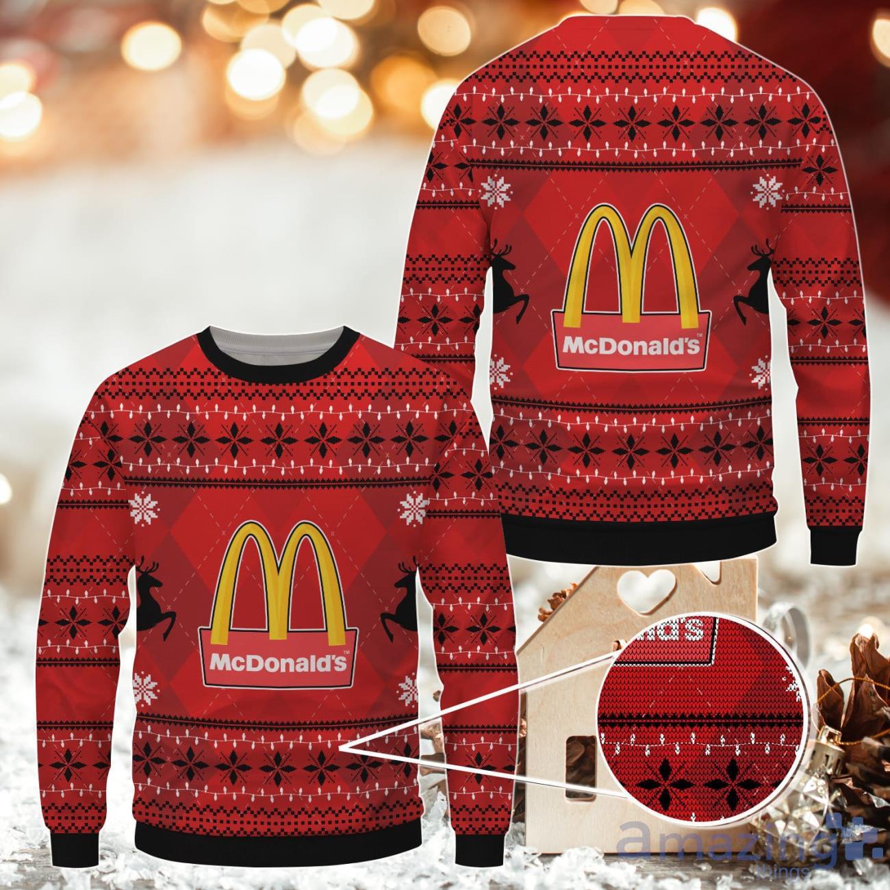 Mcdonald's Ugly Christmas Sweater image Mcdonald's Ugly Christmas Sweater