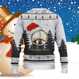 Mercedes-Benz White Ugly Christmas Sweater Style Gifts For Men Women Product Photo 3