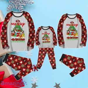 Merry 49ers Christmas Pajama Set Product Photo 3