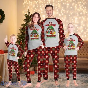 Merry 49ers Christmas Pajama Set Product Photo 1