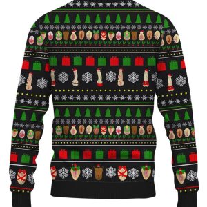 Merry Christmas Cocks 3D Ugly Christmas Sweater, Xmas Gift For Everyone Product Photo 2