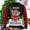 Merry Christmas Golden Retriever And Snowman Ugly Christmas Sweater Best Gifts