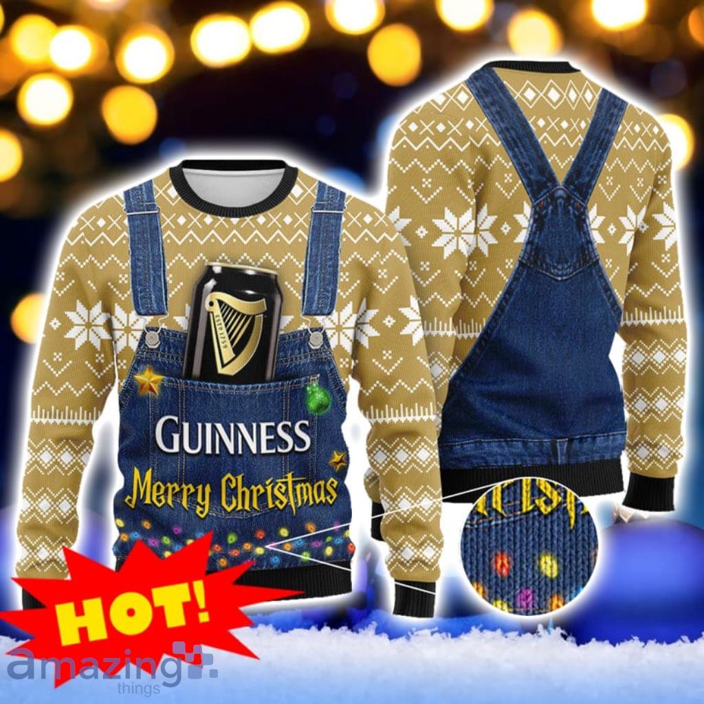 Merry Christmas Guinness Christmas Sweater Gift For Men And Women image Merry Christmas Guinness Christmas Sweater Gift For Men And Women Product Photo 1