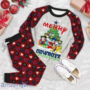 Merry Cowboys Christmas Pajama Set image Merry Cowboys Christmas Pajama Set Product Photo 2