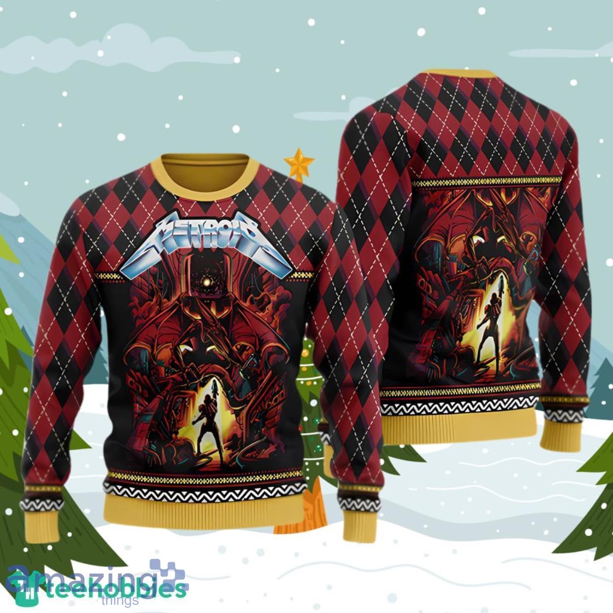 Metroid hot sale christmas sweater