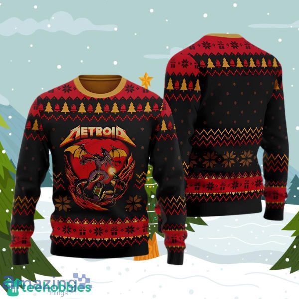 Metroid on sale christmas sweater