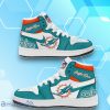 Miami Dolphins Air Jordan Hightop Special Edition Shoes Custom Name
