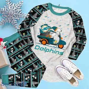 Miami Dolphins Christmas Limited Edition Pajamas Set Product Photo 2