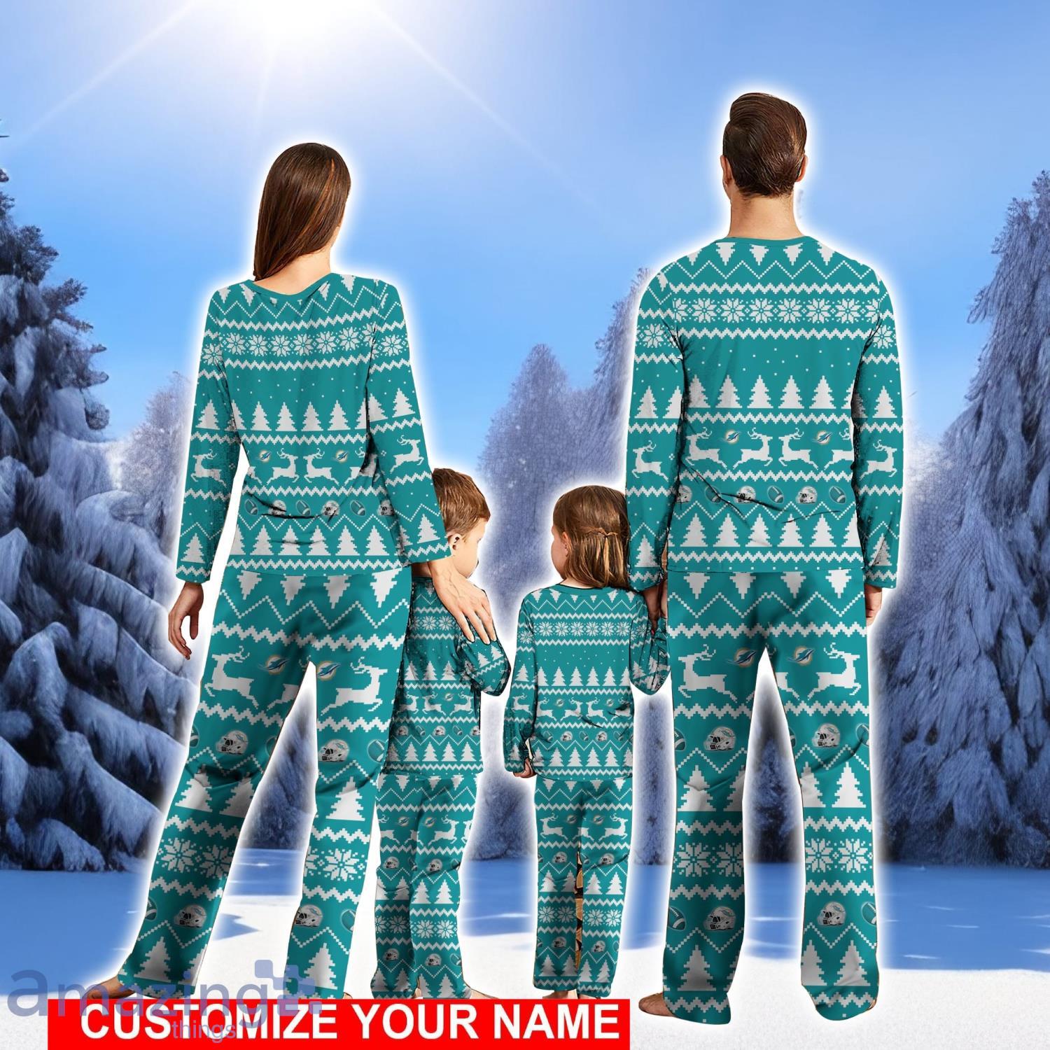 Miami dolphins christmas online pajamas