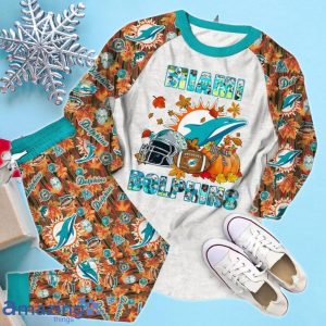 Miami Dolphins Fall Limited Edition Pajamas Set Product Photo 2