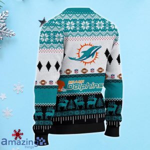 Miami Dolphins National Football League Christmas Sweater Xmax Gifts Product Photo 3