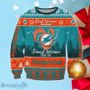 Miami Dolphins Smart Woman Love Football Ugly Christmas Sweater