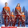 Miami Dolphins Team Pajamas Personalize Name Buffalo Plaid Christmas Pajamas Set
