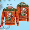 Miami Hurricanes Ho Ho Ho Santa’s Reindeer Ugly Christmas Sweater Xmas Gift For Fans Custom Name