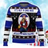 Michelob Ultra Beer It’s Not A Dad Bod It’s A Father Figure Ugly Christmas Sweater