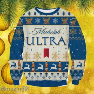 Michelob Ultra Christmas Ugly Sweater Gift For Men And Women Product Photo 1