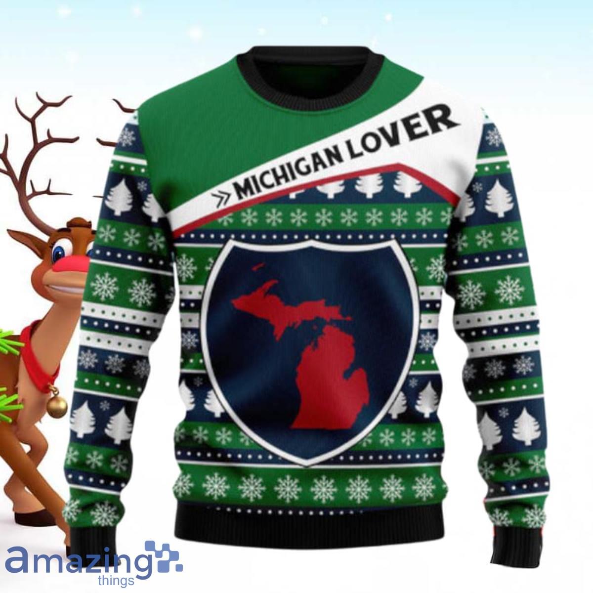 Michigan Lover Ugly Christmas Sweaters Special Gift For Men And Women Product Photo 1