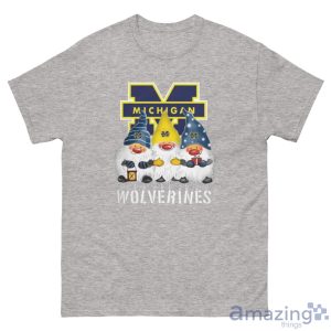 Michigan Wolverines Logo Gnomies Shirt Christmas Gift