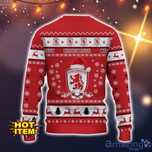 Middlesbrough F.C 3D Ugly Christmas Sweater All Over Printed Sweater Christmas Gift Product Photo 3