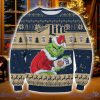 Miller Light Grinch Ugly Christmas Sweater Christmas Gift For Sport Fans