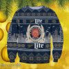 Miller Lite Custom Name Christmas Ugly Sweater Gift For Men And Women