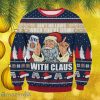 Miller Lite Drink With Claus Christmas Ugly Sweater Gift For Men And Women