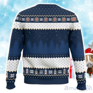 Miller Lite It’s The Most Wonderful Time For A Beer Ugly Christmas Sweater Product Photo 2