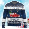 Miller Lite It’s The Most Wonderful Time For A Beer Ugly Christmas Sweater