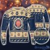 Miller Lite Ugly Christmas Sweater Pine Trees Reindeer Pattern Beer Loves Miller Lite ugly sweater
