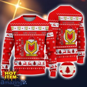 Milton Keynes Dons 3D Ugly Christmas Sweater For Men And Women Sport Fans Product Photo 1