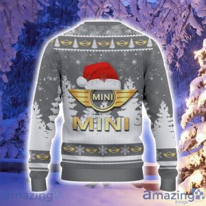 Mini Santa Hat Pattern Ugly Christmas Sweater For Men And Women image Mini Santa Hat Pattern Ugly Christmas Sweater For Men And Women Product Photo 3