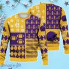 Minnesota Ugly Sweater Christmas, Retro Football American Sweatshirt Pattern 3D For Fans