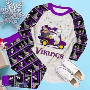 Minnesota Vikings Christmas Limited Edition Pajamas Set Product Photo 3