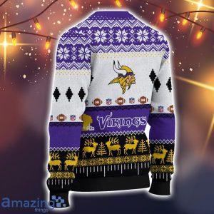 Minnesota Vikings National Football League Ugly Christmas Sweater Sport Christmas Gift image Minnesota Vikings National Football League Ugly Christmas Sweater Sport Christmas Gift Product Photo 3