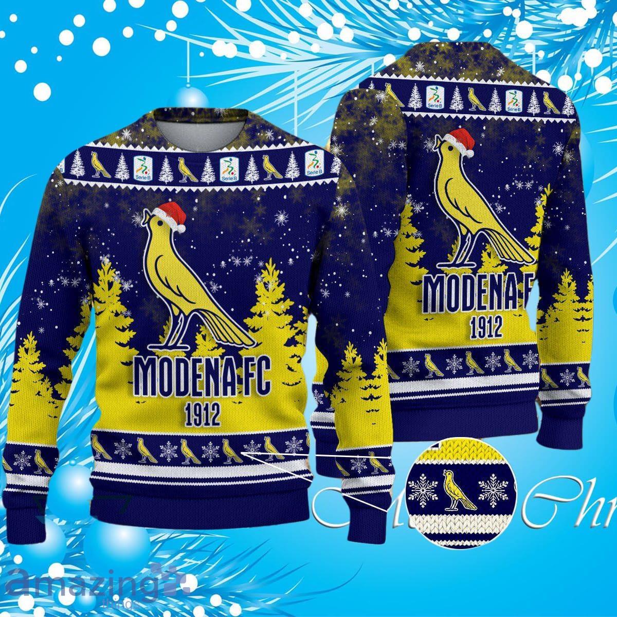 Modena F.C Lega Serie A Champion Ugly Sweater Christmas Impressive Gift For Men And Women image Modena F.C Lega Serie A Champion Ugly Sweater Christmas Impressive Gift For Men And Women Product Photo 1