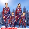 Montreal Canadiens Pajamas Set Christmas snowflake pattern Pajamas Christmas Gift For Family Custom Name