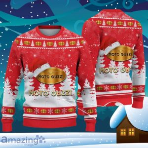 Moto Guzzi Ugly Christmas Sweater Unique Gifts For Men Women Product Photo 1