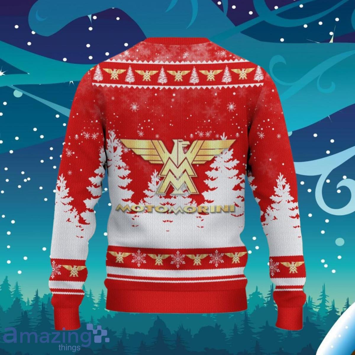 Moto Morini Ugly Christmas Sweater Unique Gifts For Men Women image Moto Morini Ugly Christmas Sweater Unique Gifts For Men Women Product Photo 3