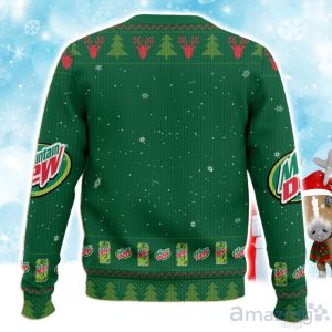 Moutain Dew Funny Christmas Ugly Christmas Sweater, Xmas Gift Ideas For Fans Product Photo 2