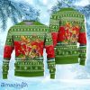 Mushroom Mushroom Christmas Pattern Green Mushroom Christmas Ugly Sweater