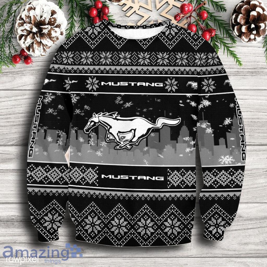 Mustang Christmas Ugly Sweater Mst05 Gift For Men And Women image Mustang Christmas Ugly Sweater Mst05 Gift For Men And Women Product Photo 1