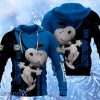 Napa Auto Parts Logo Cute Snoopy 3D Hoodie All Over Print Gift For Men And Women