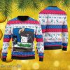 Natural Ice Beer Cat Meme Personalized Name Ugly Knitted Sweater Christmas Gift