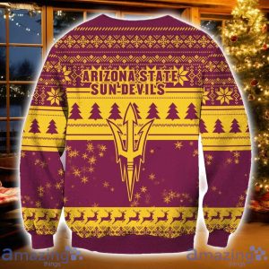 NCAA Arizona State Sun Devils Grinch Ugly Christmas Sweater Christmas Gift For Sport Fans Product Photo 2