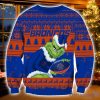 NCAA Boise State Broncos Grinch Ugly Christmas Sweater Christmas Gift For Sport Fans